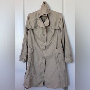 O'Stin Women's Lightweight Trench Coat - Cream size XL